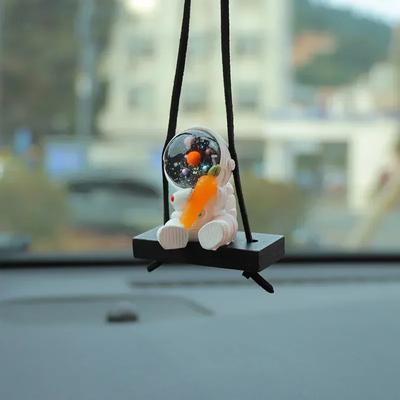 Auto Zubehör Innen Spaß Ornamente Schmücken Dekore Auto Dekoration Kreative Astronaut Anhänger