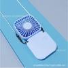 Mini Folding Hanging Neck Fan Foldable Hand-Held Fan Mini Folding Personal Fan, 3 Speeds USB Charging For Travel Cooling Tool