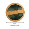 Bamboo Tea Coaster for Drinks Traditional Drink Coasters Teacup Mat