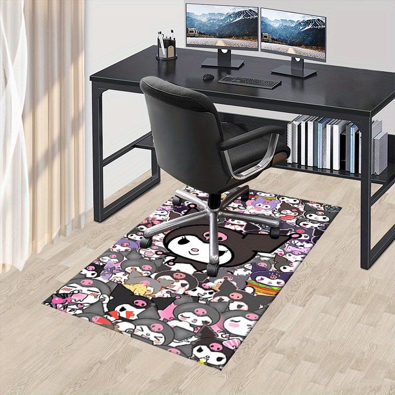 

1pc Cute Kawaii Anime Character Office Desk Mat Under Chair Rug Gift for Room Decor Universal Anti-Slip Floor Carpet Pad for Home Bedroom Li 60cm by 90cm