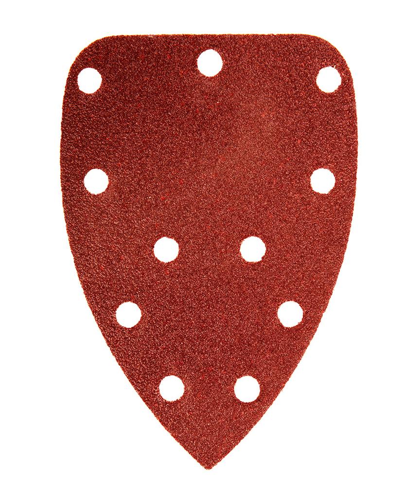 Papiery Ścierne Na Rzep, Żelazko 80 X 140 Mm, P60, 5 Szt., Z 11 Otworami Do 59G336