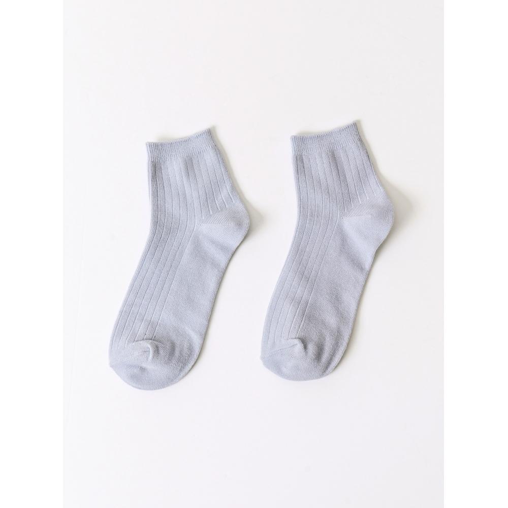 DaiSo Rib Damen S Kurze Socke Farbe C