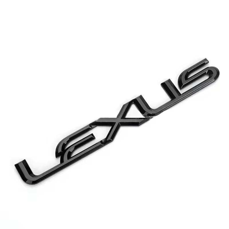 Rear Trunk Emblem Badge Sticker for Lexus ES IS CT GS NX ES250 ES300 ES350 IS250 IS300 IS350 CT200h GS350 NX200 Etc