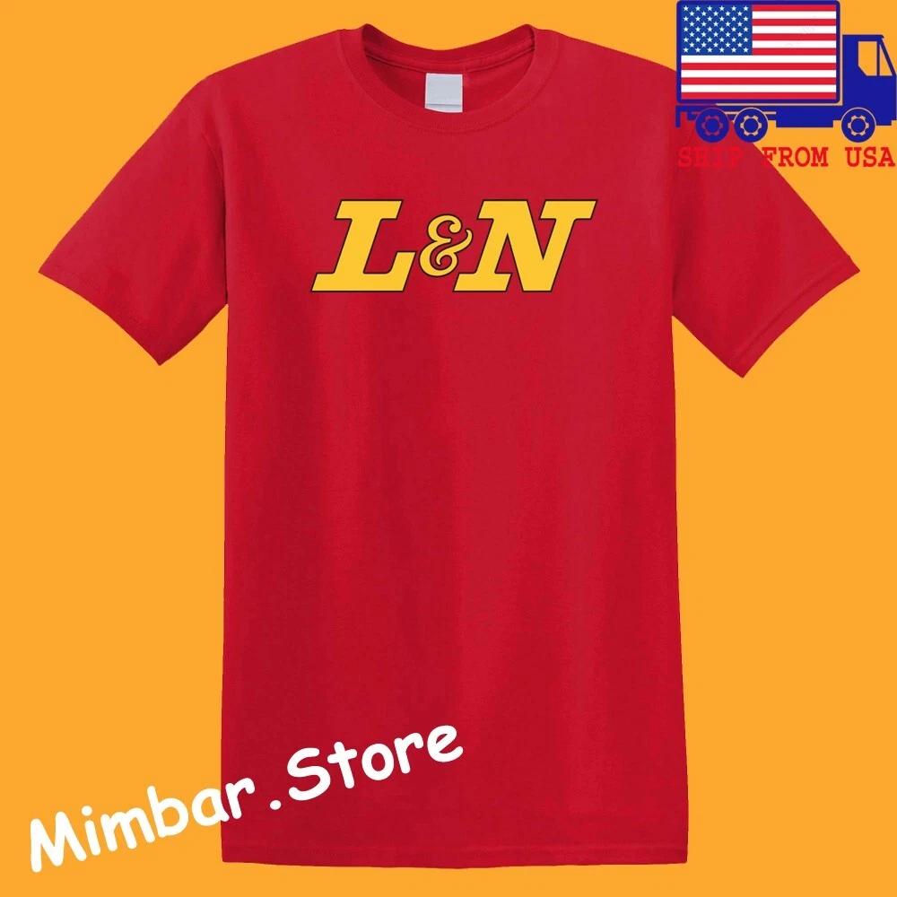 Louisville & Nashville Railroad Men s Red Size S-5XL S