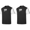 Puma Rebel Logo Contrast Sports Short Sleeve T-Shirt Men Tops Black 845993-01