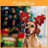 Tiara de Feriado Elegante para Animais de Estimação com Decorações de Natal Coloridas para Cães
