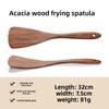 Wooden Spatula Wok Spatula Spoon Wooden Spatula Teak Kitchenware Set Wooden
