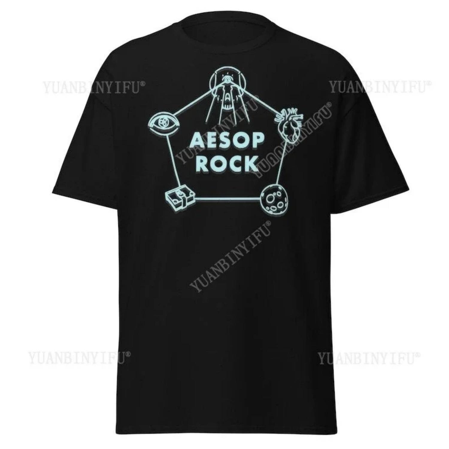 

Футболка Aesop Rock Андеграунд Абстрактный Рэп Мерч Готика Смерть Мелодичный Трэш-метал Группа Рубашка с коротким рукавом S чёрный