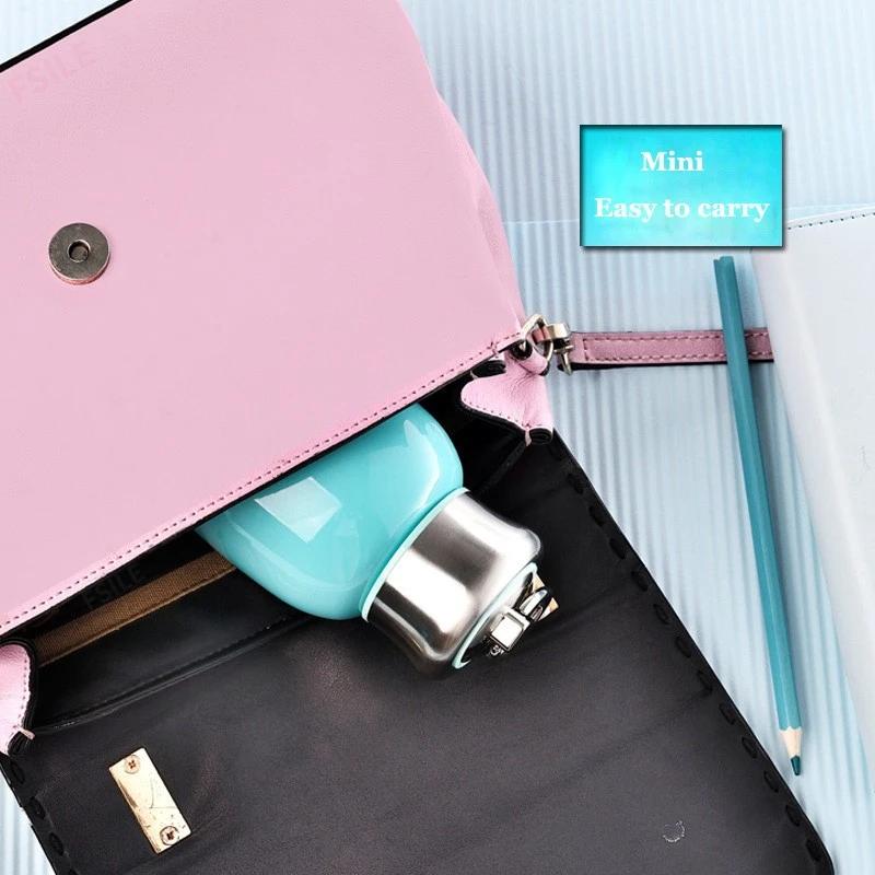 200ML/280ML Mini Cute Coffee Vacuum Flasks Thermos Stainless Steel Travel Drink Water Bottle Thermoses Cups and Mugs