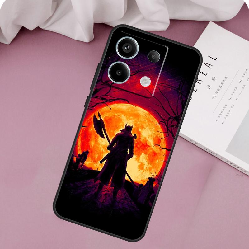 Game Bloodborne Case For Xiaomi Redmi Note 13 Pro 11 10 9 12 Pro 9S 10S 11S 12S Redmi 9C 10C 12C 13C Cover