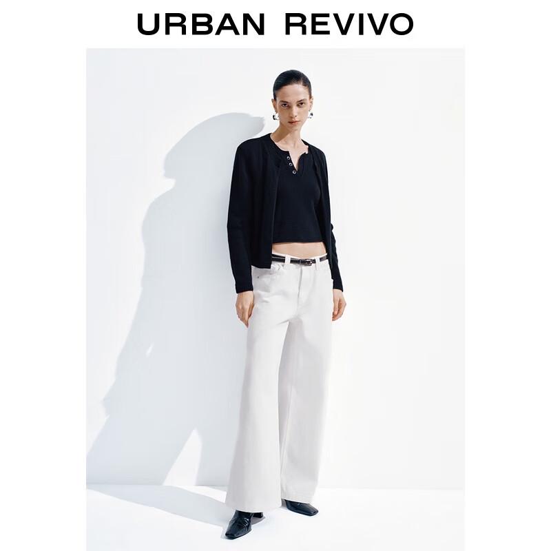 

Женский вязаный свитер UR с имитацией двух частей XL