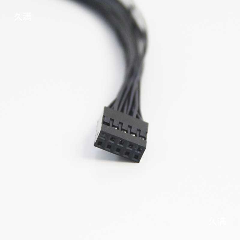 9-Pin Dual Desktop Power & Restart Switch for Motherboard