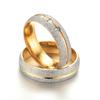 Wedding Rings for Women and Men AAA Zircon Simple Fashion Rose Gold Color Engagement Jewelry Couple Ring Lover's Gift Wholesale