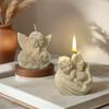 Versatile Silicone Angel Candle Molds Romantic Angel Silicone Molds For Aromatherapy Candles And Fragrance Stones