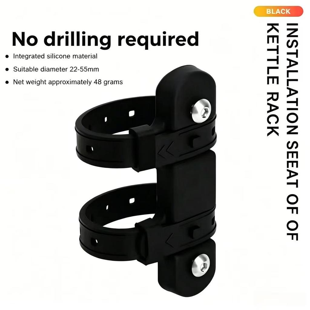 Bike Plastic Water Bottle Cage with Screws Lightweight Carbon Fiber Texture Water Bottle Holder For Road Mountain 6