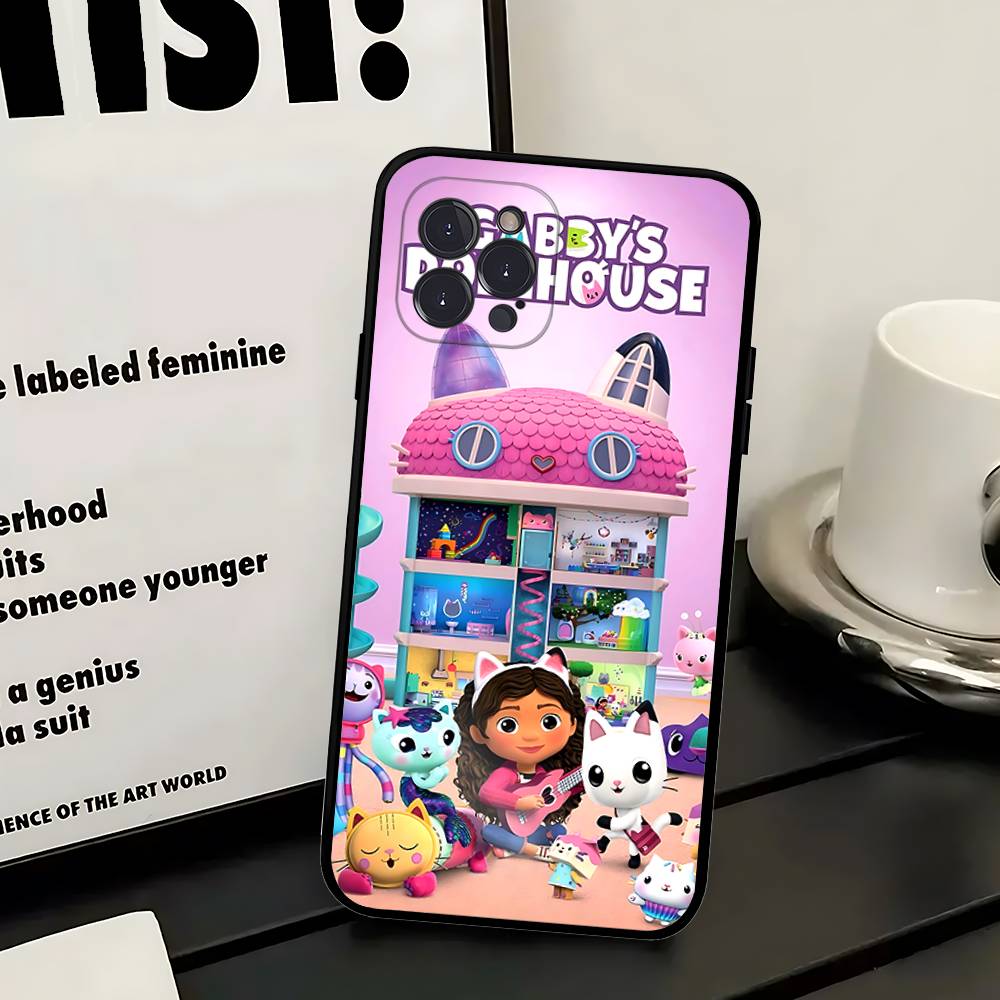Cute G-Gabbys D-Dollhouse Phone Case For Iphone 17 16 15 16e 14 13 12 11 Pro Max Plus Case Cover Coque