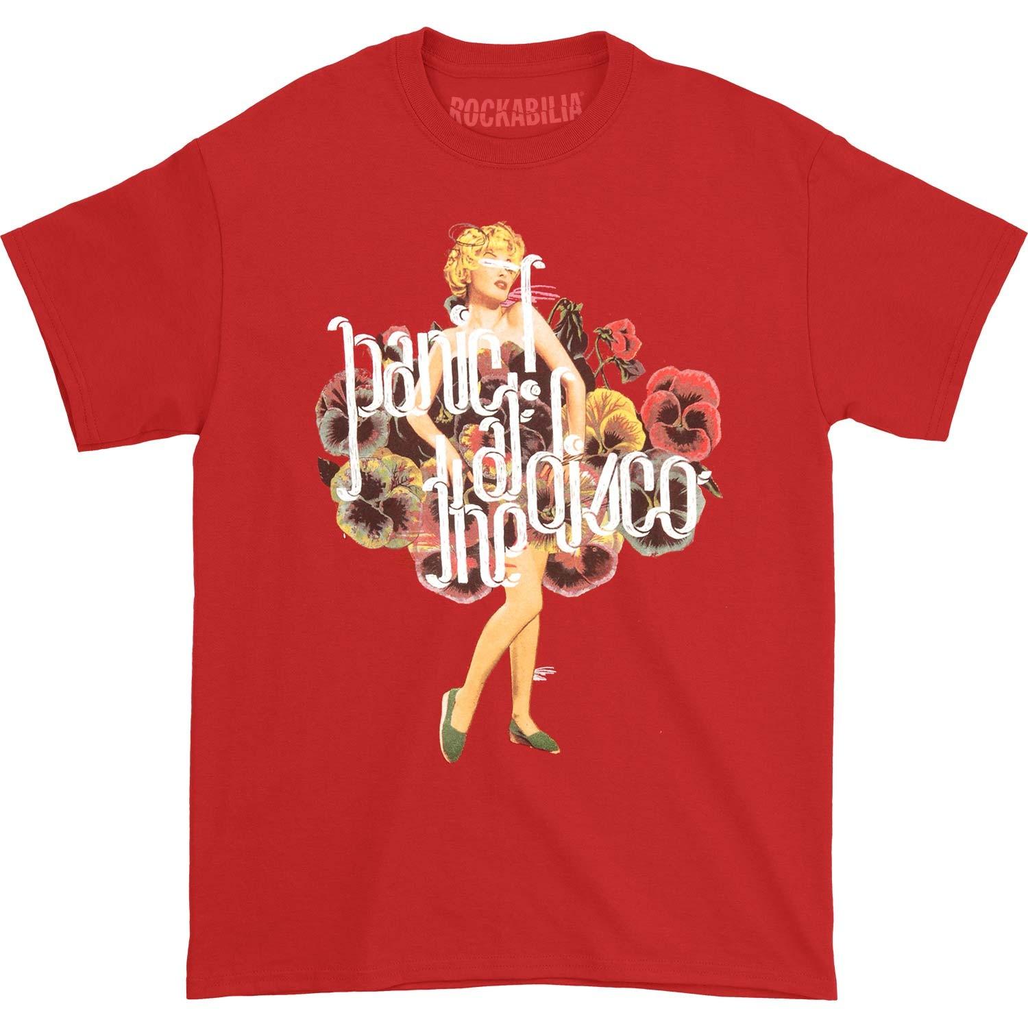Boys Panic At The Disco T-shirt Youth Medium Red XL
