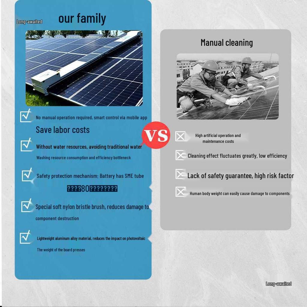 Automatic Solar Panel Cleaning Robot