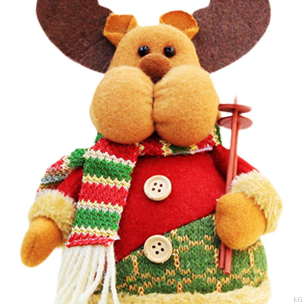 Christmas Ornament Figurine for Xmas Decor Fireplace Home Decoration Birthday Gifts