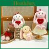 Cute Heart Hugging Cartoon Rabbit Plush Doll Children Toy For Kids Gift And Cuddle Use