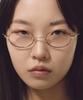 Hangeul 2-Color Vintage Oval Leopard Print