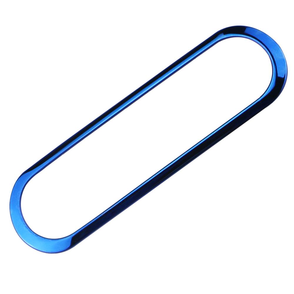 Stainless Steel Car Air Conditional AC Switch Button Frame Decoration Cover Trim Sticker for Nissan Kicks 2016-