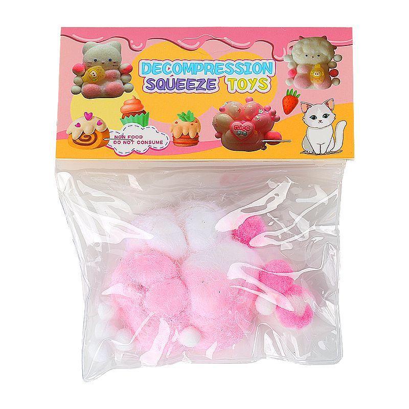 

Мила плюшева котяча лапка, іграшка для розваг, що стискається, надзвичайно м яка та липка текстура, іграшка для зняття стресу