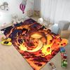 Next Day Shipping Pokemon Charizard Pattern Rug Carpet for Living Room Bathroom Mat Creative Doormat Rug for Bedroom Home Decor