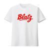 Vintage Retro Blatz Letter Print Streetwear Casual T Shirt vintage Washed Top For Everyday Wear Stretched Slightly Soft Unisex