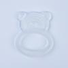 Silicone Baby Teething Stick with Anti-Eating Cover - Fun Mushroom Design, Chewable & Boilable Baby Toy