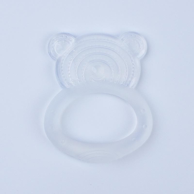 Silicone Baby Teething Stick with Anti-Eating Cover - Fun Mushroom Design, Chewable & Boilable Baby Toy