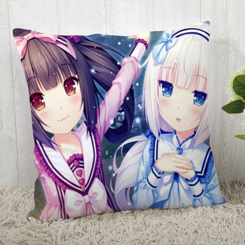 Cheap Pillowcase Printed Pillow Cover Anime Grils Decorative Pillowcase ...