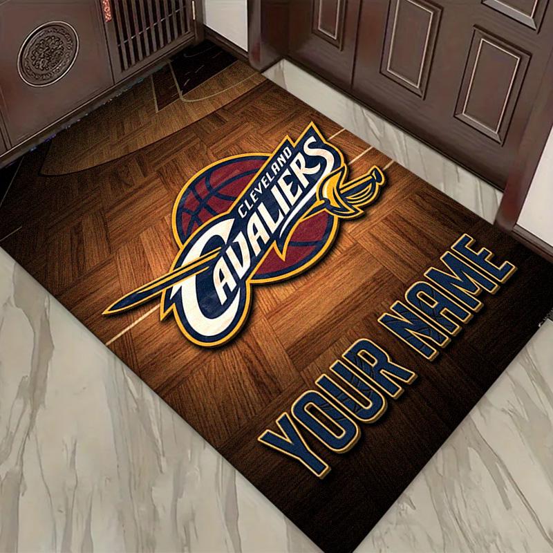 Name Custom Cleveland Cavaliers Carpet Rug for Living Room Bedroom Home Sofa Decoration,Kids Play Non-slip Floor Mat