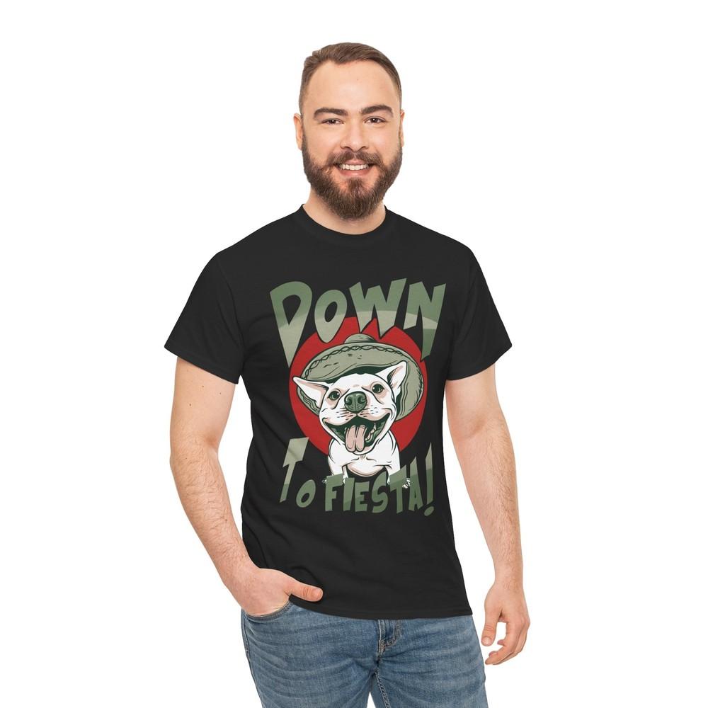 

Down To Fiesta! T-Shirt - Hilarious Graphic Tee for Every Occasion XL