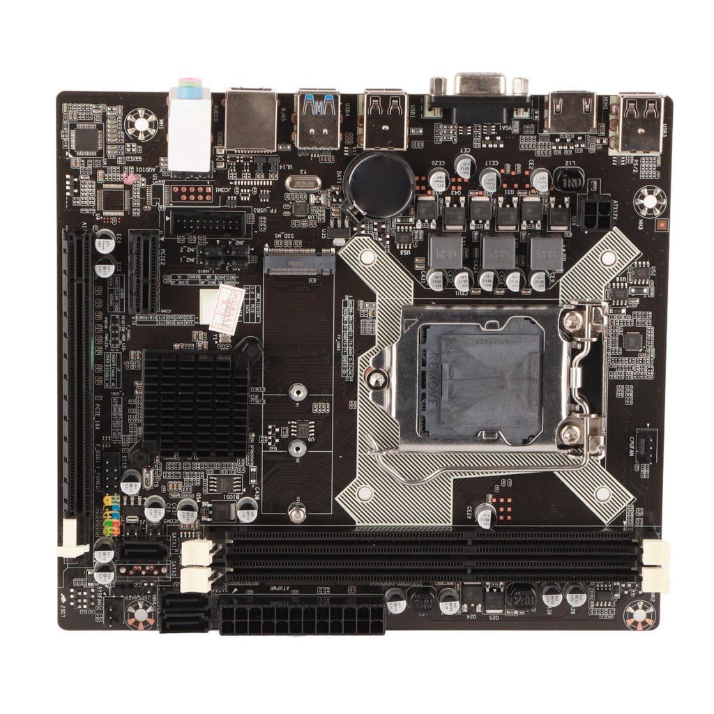 H81 LAG1150 DDR3 Motherboard with HDMI SATA 2.0 USB 2.0 Support VGA+HDMI Dual Output