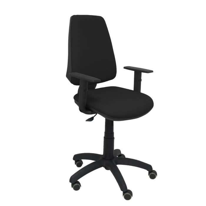 Chaise De Bureau Ergonomique - CP - 14CPBALI840B10RP - Réglable En Hauteur - Tissu BALI - Noir