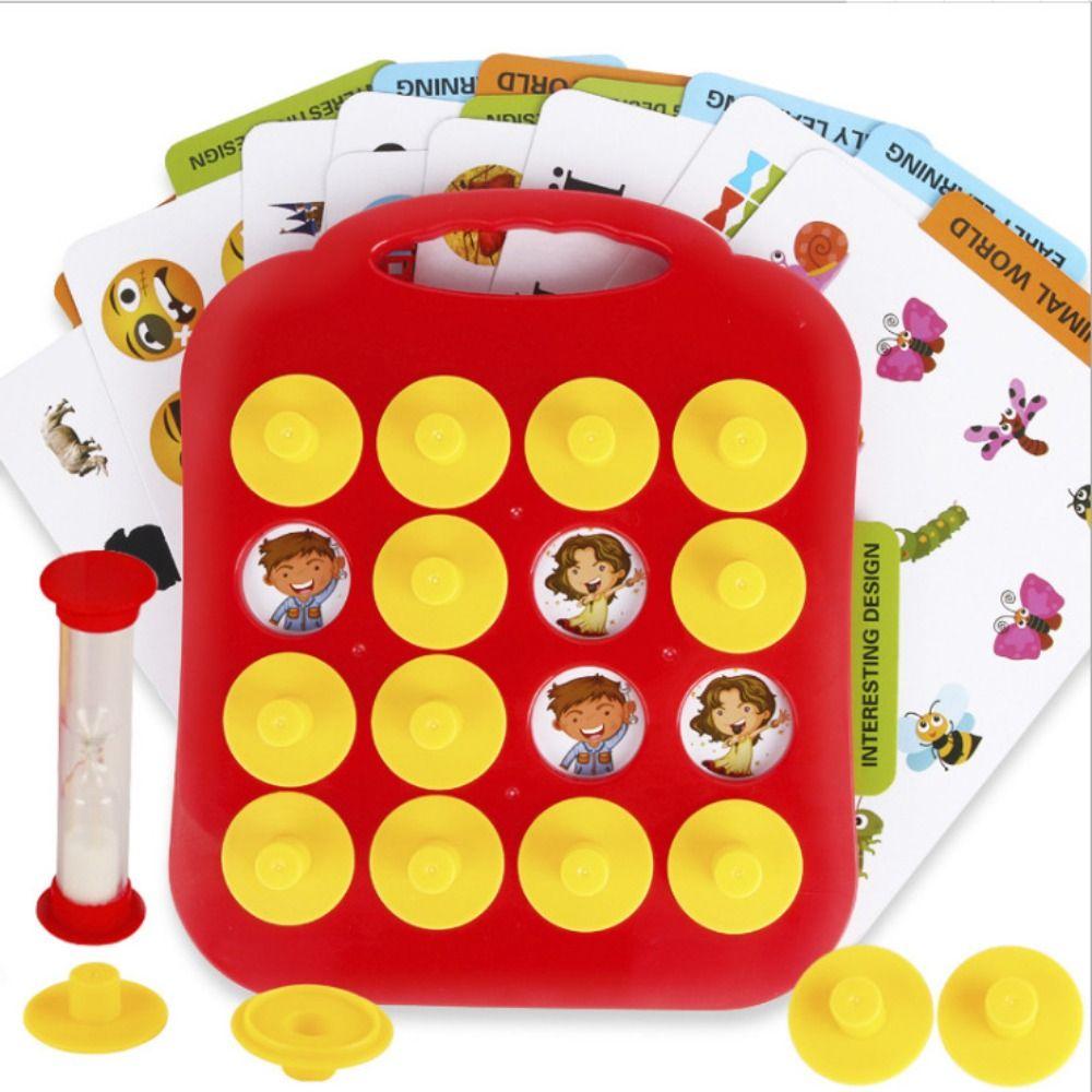 Plastic Memory Pairing Game Memory Training Puzzle Game Interactive Toys  Christmas Birthday Gift