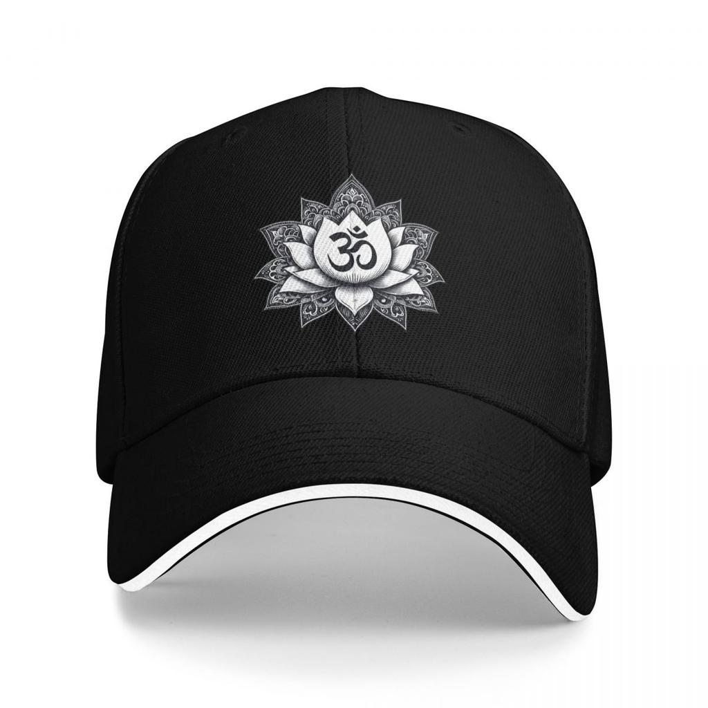 Om Yoga Lotus Flower Buddhist Lotus Meditation Baseball Caps Snapback Baseball Hats Casual Casquette Outdoor for Men And Women