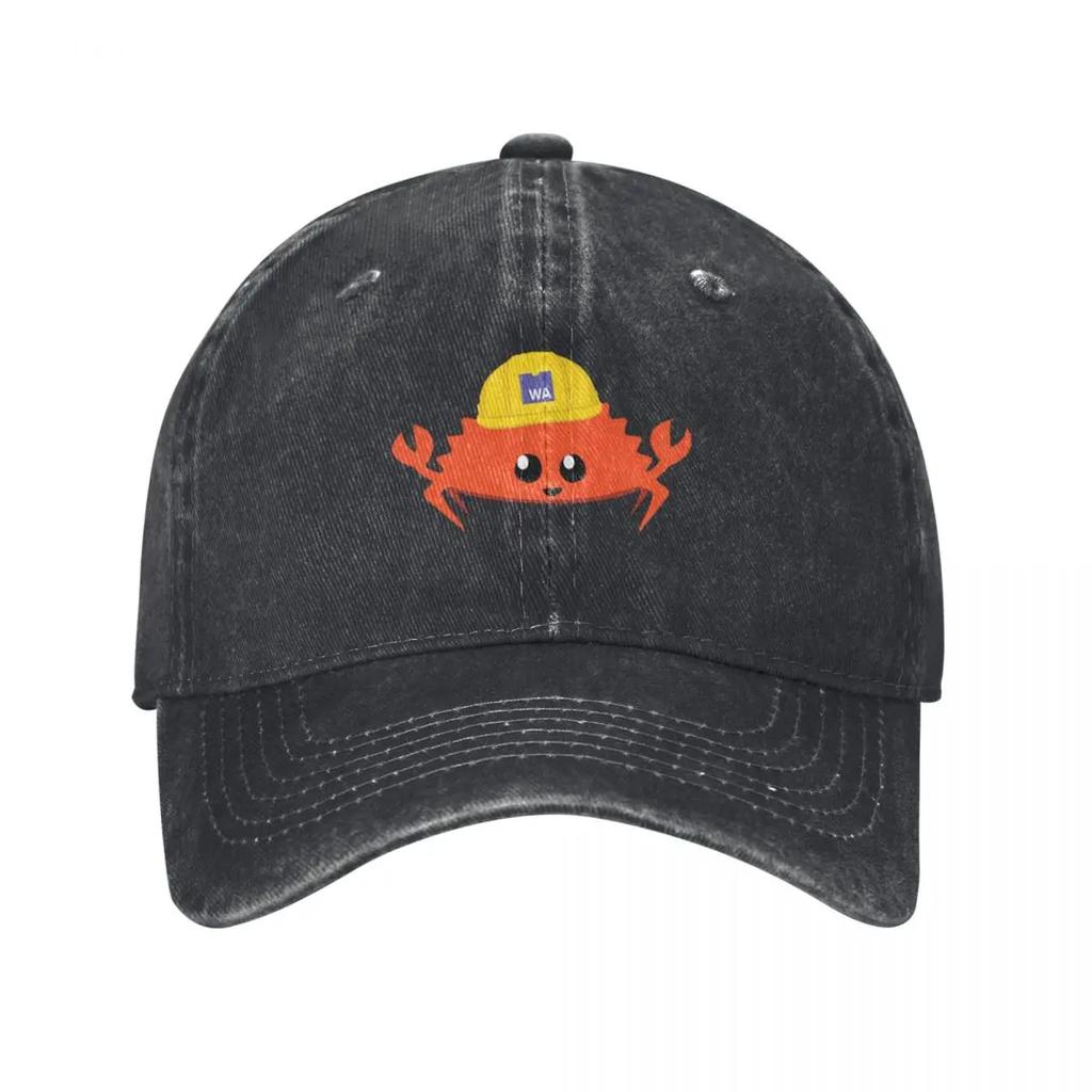 Rust Programming Language  Ferris the Engineer Baseball Cap Sun Hat Visor Cosplay Vintage Golf Unisex Womens