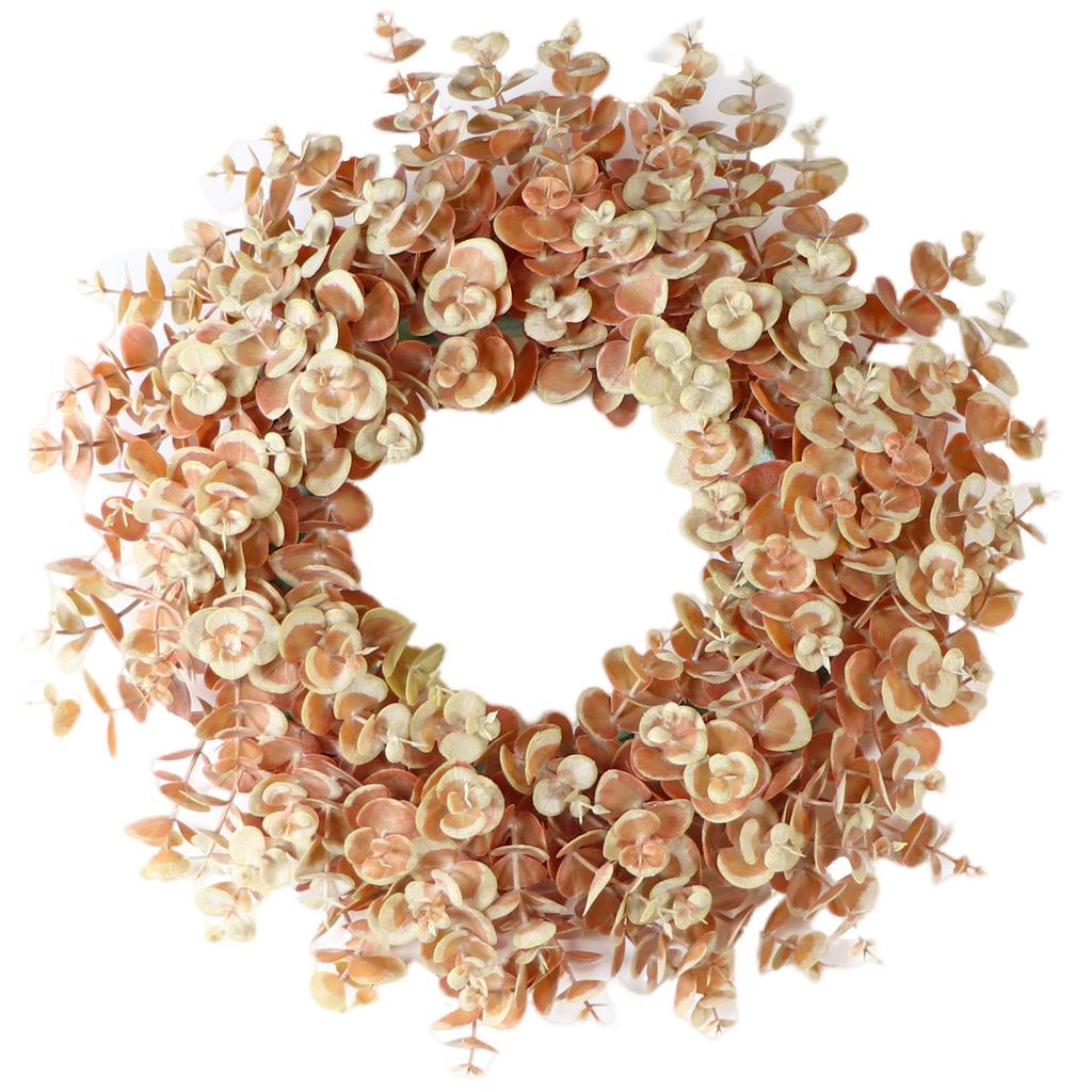 Eucalyptus Faux Wreath Decorative Wreath Four Seasons Wreath Door Pendant Decoration Festival