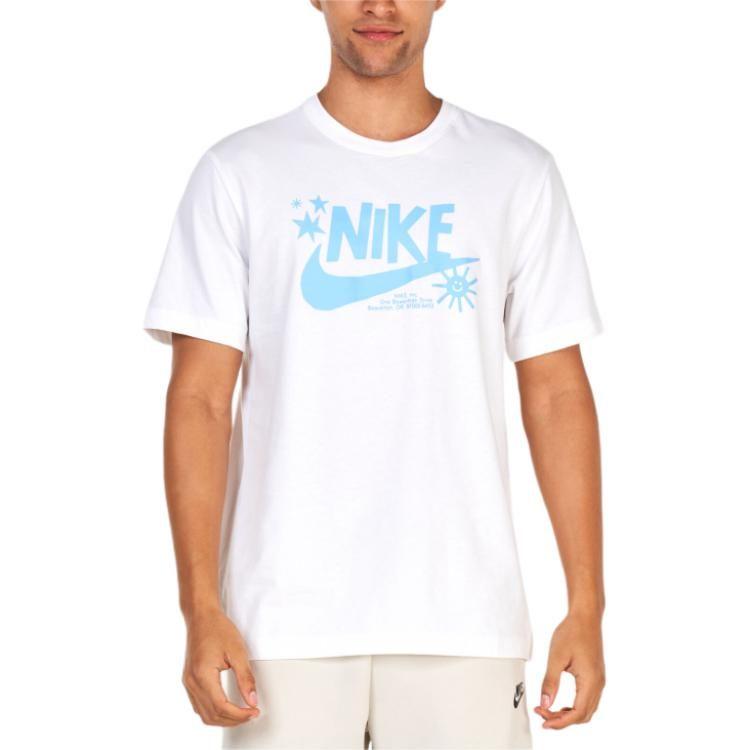 Nike Set in Sleeve T Shirt Men's White DR7808-100