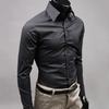 Men's Shirt Button-down Closure Anti-wrinkling Odorless Long-sleeve Button-down Shirt for Daily Life