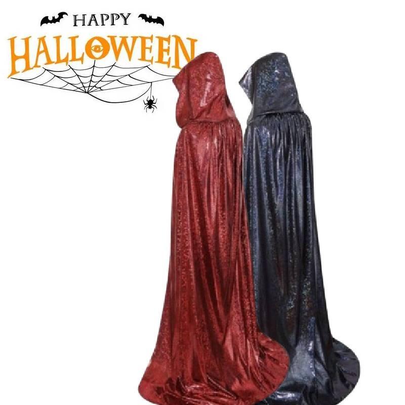 Elegancki Długi Płaszcz z Kapturem Lekki Na Wiosnę i Lato Kostiumy Cosplay