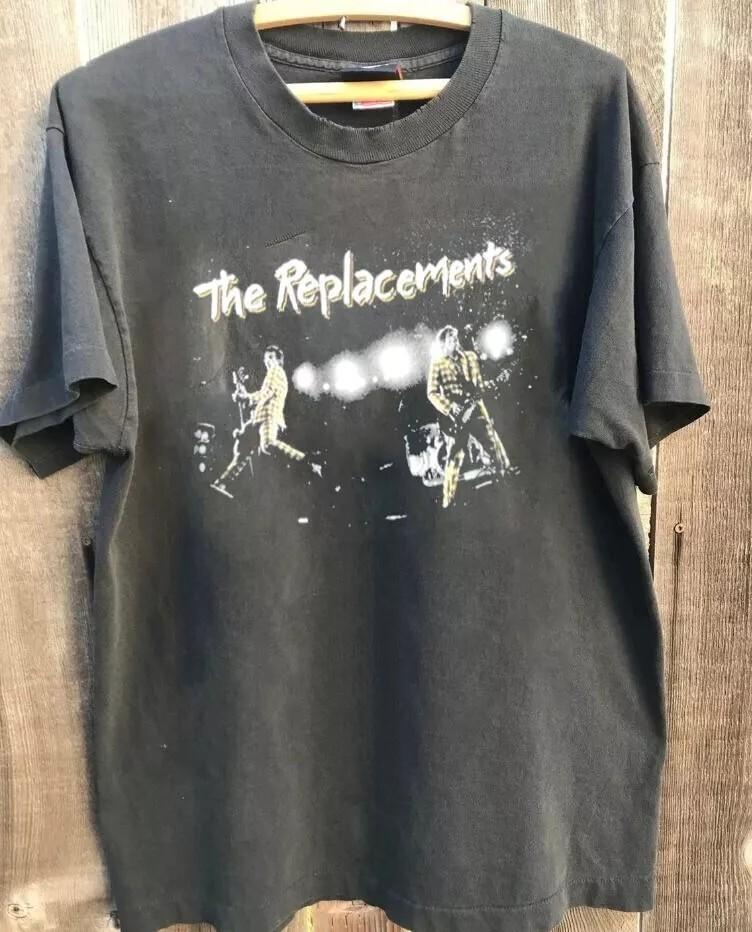 The Replacements Shirt The Replacements Charcoal Unisex Tshirt S5XL Unisex T-Shirt M