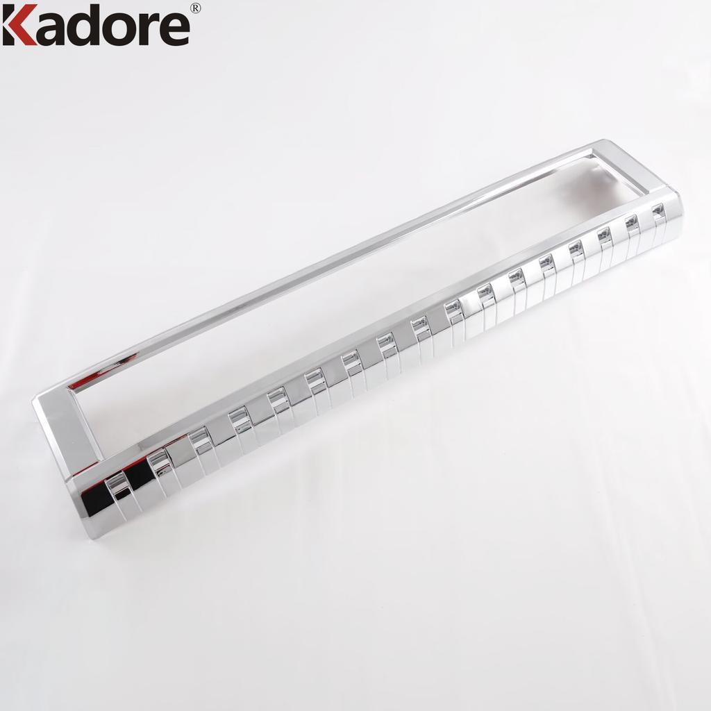 For Toyota Land Cruiser Prado LC250 2024 2025 2026 Black Car Front Center Grille Grill Cover Trim Racing Grill Frame Accessories