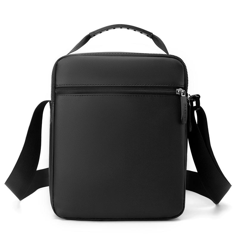 Durable crossbody bag, adjustable shoulder strap, multi-layer design, secure zipper - multifunctial storage bag