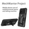 KEYSION Shockproof Armor Case for Redmi Note 11 11S Global Version Stand Back Clip Phone Cover for Xiaomi Redmi Note 11 Pro 5G