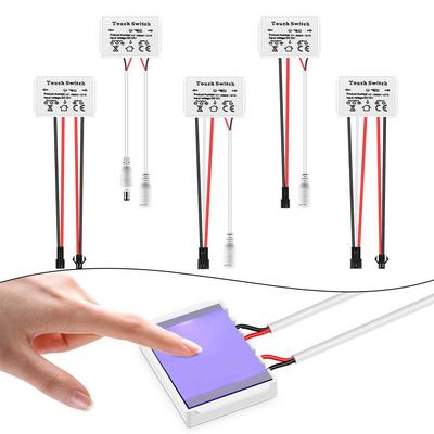 Intelligenter Touch-Lichtschalter 12V 5A Perfekt für Glas- und Acrylspiegelsteuerung