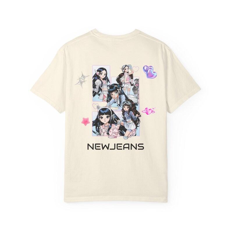 

2026 Summer Fashion Trendy Tee Men Women Vintage Top Newjeans Anime Collage T-shirt _ K-pop Girl Group Graphic Tee XXXL