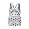 Schoolbag Polka Dot Cute Backpack Outdoor Ultra Light School Bag Travel Backpack Korean Sweet Backpack Student School Bag
